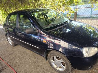 2009 Lada (ВАЗ) Kalina I, фиолетовый, 230000 рублей, вид 2