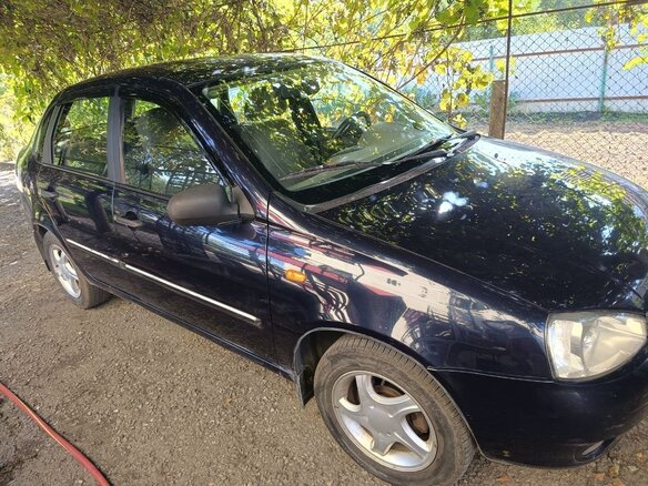 2009 Lada (ВАЗ) Kalina I, фиолетовый, 230000 рублей - вид 1