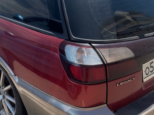 1999 Subaru Outback II, красный - вид 6