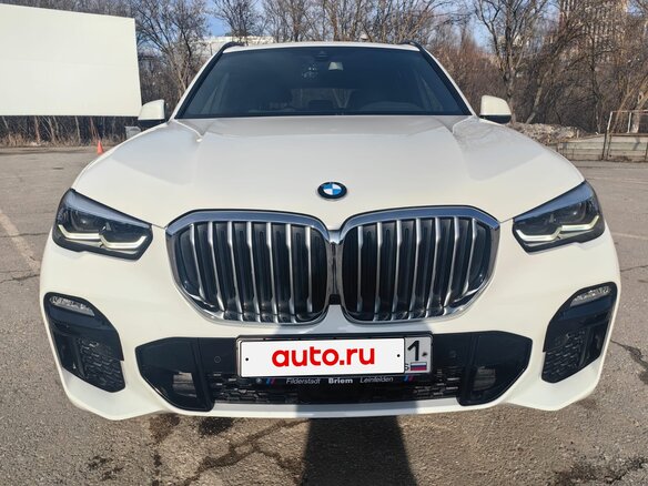 2019 BMW X5 30d IV (G05/G18), белый, 6600000 рублей - вид 2
