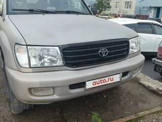 2001 Toyota Land Cruiser 105 100 Series, бежевый, 1400000 рублей, вид 1