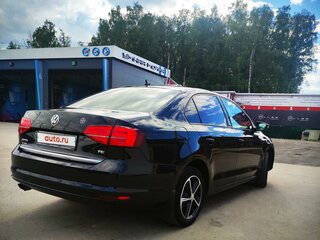 2016 Volkswagen Jetta VI Рестайлинг, чёрный, 1250000 рублей, вид 3