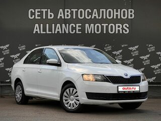 2019 Skoda Rapid I Рестайлинг, белый, 770000 рублей, вид 1