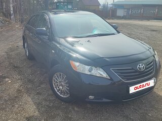 2008 Toyota Camry VI (XV40), чёрный, 1299000 рублей, вид 3