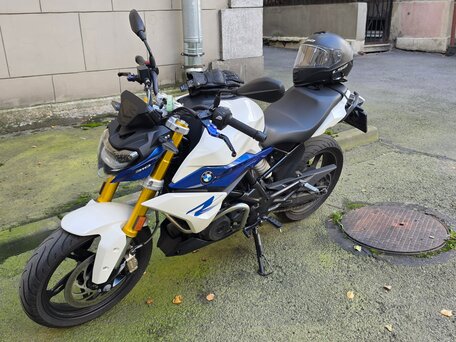 2021 BMW G 310 R, белый, 420000 рублей, вид 1