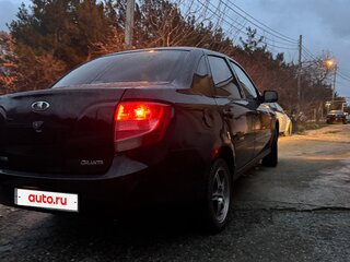 2015 Lada (ВАЗ) Granta I, чёрный, 480000 рублей, вид 3