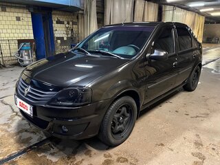 2010 Renault Logan I Рестайлинг, чёрный, 750000 рублей, вид 5