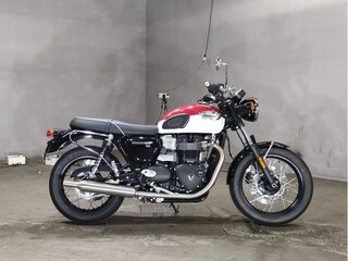 2021 Triumph Bonneville T100, белый, 980000 рублей, вид 1