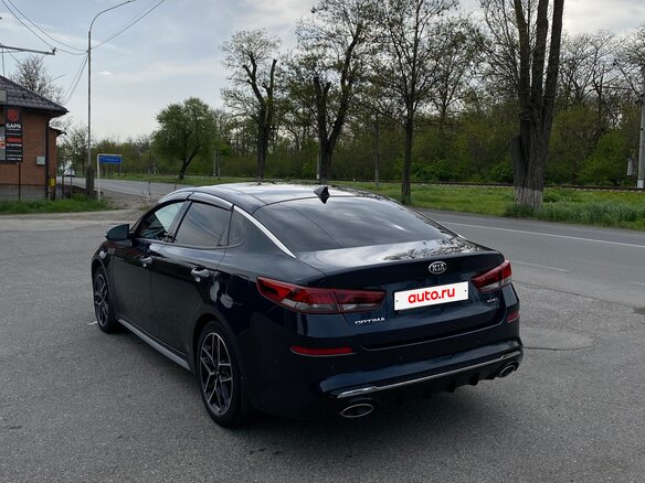 2018 Kia Optima IV Рестайлинг, синий, 2600000 рублей - вид 5