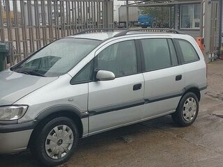 2002 Opel Zafira A, серебристый, 340000 рублей, вид 4