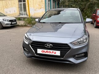 2017 Hyundai Solaris II, серый, 1150000 рублей, вид 2