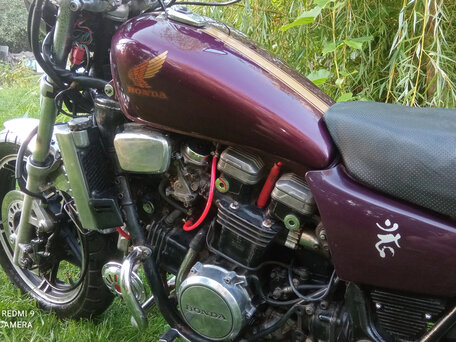 1987 Honda Magna, фиолетовый, 260000 рублей, вид 5