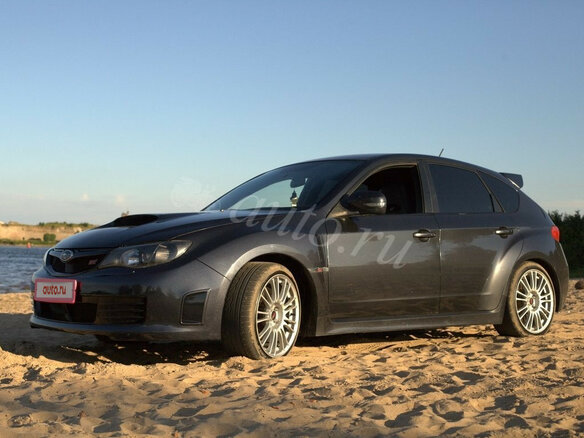 2008 Subaru Impreza WRX STi III, серый