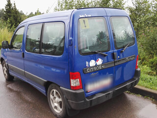 2008 Citroen Berlingo I Рестайлинг, синий, 305000 рублей, вид 2