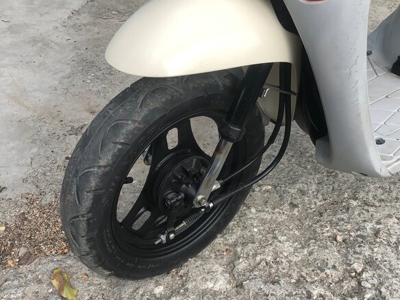 2009 Suzuki Lets 4, белый, 62000 рублей - вид 3