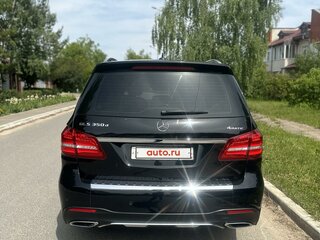 2016 Mercedes-Benz GLS 350 d I (X166), чёрный, 4400000 рублей, вид 4
