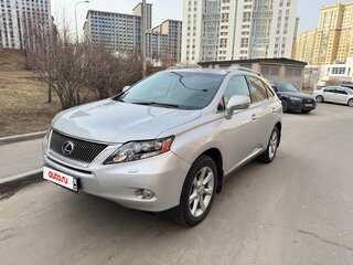 2009 Lexus RX 450h III, серебристый, 1580000 рублей, вид 1