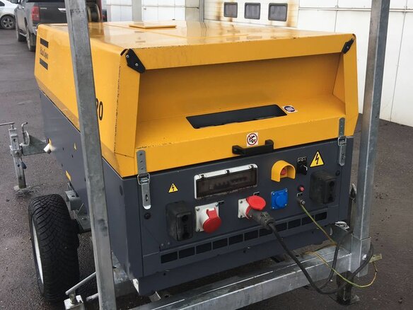2010 Atlas Copco Компрессоры, жёлтый - вид 2