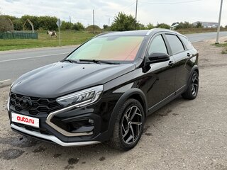 2024 Lada (ВАЗ) Vesta SW Cross I Рестайлинг (NG), чёрный, 1600000 рублей, вид 1