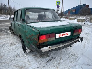 2005 Lada (ВАЗ) 2107, зелёный, 75000 рублей, вид 5