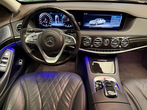 2017 Mercedes-Benz Maybach S-Класс 450 I (X222) Рестайлинг, чёрный, 5200000 рублей - вид 13
