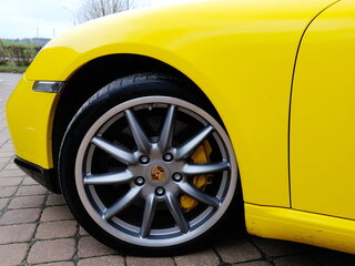 2009 Porsche Cayman S I (987) Рестайлинг, жёлтый, 4600000 рублей, вид 4