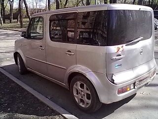2006 Nissan Cube Cubic II (Z11), серебристый, 350000 рублей, вид 3