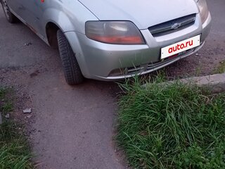 2005 Chevrolet Aveo I, серебристый, 105000 рублей, вид 4