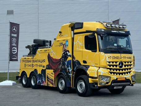 2023 Mercedes-Benz Arocs, жёлтый, 34000000 рублей, вид 1