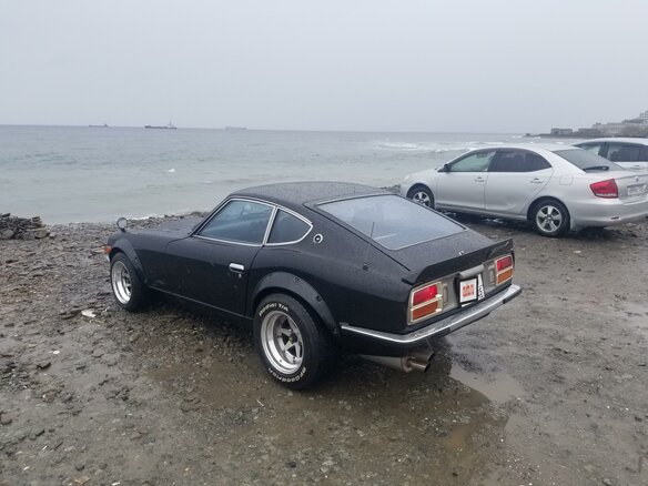 1977 Nissan Fairlady Z I (S30), чёрный - вид 2