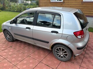 2003 Hyundai Getz I, серебристый, 330000 рублей, вид 5