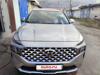 2021 Hyundai Santa Fe IV Рестайлинг, серый, 3650000 рублей, вид 1