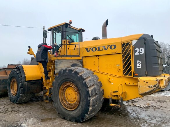 2008 Volvo L350, жёлтый - вид 7