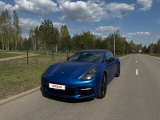 2018 Porsche Panamera 4 E-Hybrid II, синий, 7100000 рублей, вид 3