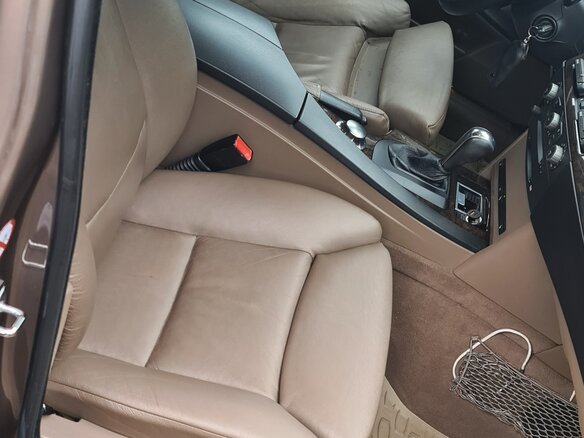 2004 BMW 5 серии 530i V (E60/E61), коричневый, 950000 рублей - вид 9