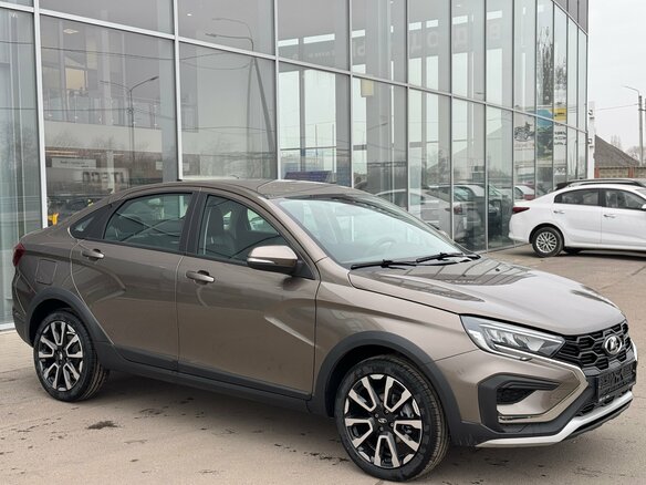 2026 Lada (ВАЗ) Vesta Cross I Рестайлинг (NG), коричневый - вид 2