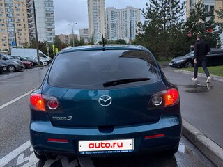 2007 Mazda 3 I (BK) Рестайлинг, синий, 555000 рублей, вид 3