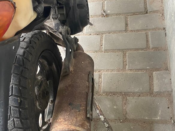 2011 Honda Dio, синий, 10000 рублей - вид 2