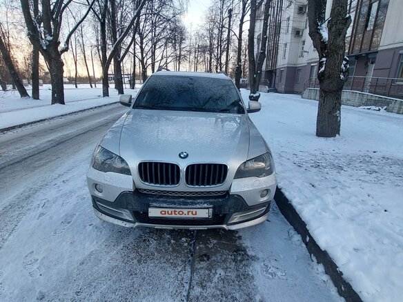 2007 BMW X5 3.0si II (E70), серебристый, 1400000 рублей