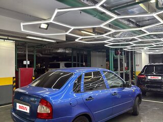 2006 Lada (ВАЗ) Kalina I, синий, 175000 рублей, вид 4