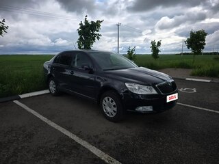 2011 Skoda Octavia II (A5) Рестайлинг, чёрный, 590000 рублей, вид 1
