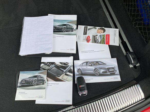 2013 Audi RS 6 III (C7), красный - вид 23