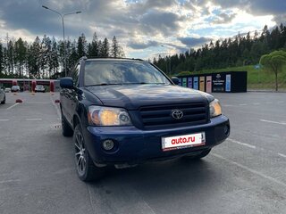 2004 Toyota Highlander I (XU20) Рестайлинг, синий, 790000 рублей, вид 3