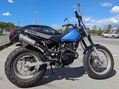 2000 Yamaha TW200, синий, 266000 рублей, вид 1