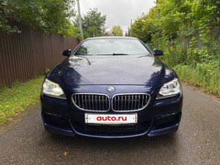 2012 BMW 6 серии 640i III (F06/F13/F12), синий, 2490000 рублей, вид 2