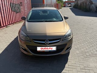 2012 Opel Astra J Рестайлинг, золотистый, 990000 рублей, вид 2