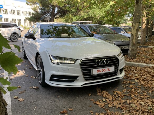 2014 Audi A7 I (4G) Рестайлинг, белый, 3600000 рублей - вид 5