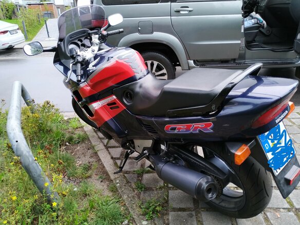 1995 Honda CBR 1000F, синий, 493769 рублей - вид 8