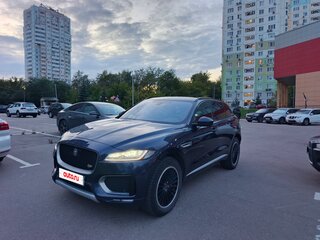 2018 Jaguar F-Pace I, синий, 3790000 рублей, вид 1
