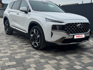 2021 Hyundai Santa Fe IV Рестайлинг, белый, 3650000 рублей, вид 1